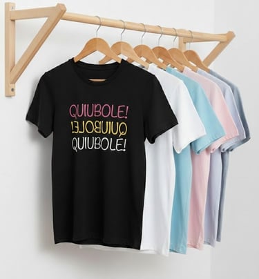 Rack de bambú con diseños de la marca mexicana Hasta Los Huesos