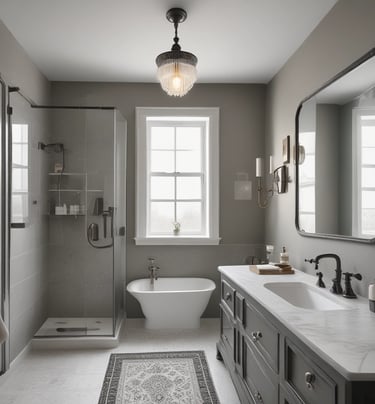 A minimalist corner nook with a comfy chair, light-colored cushions, and an uncluttered background