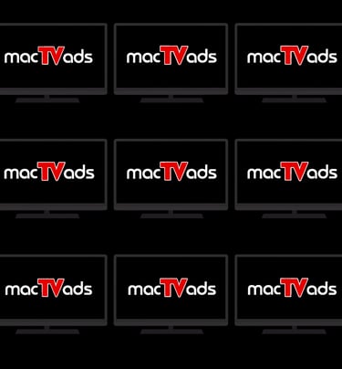 Blacked out image providing a border for another picture