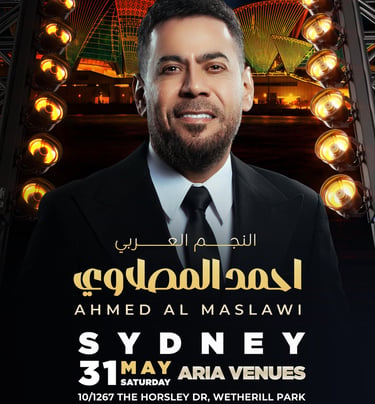 Ahmed AL Maslawi Sydney Concert 2025