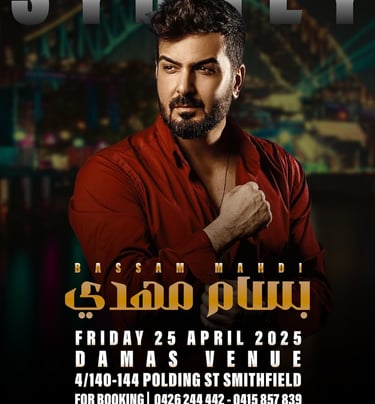 Bassam Mahdi Sydney Concert 2025