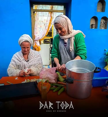 cooking classes with zahra in zagora desert