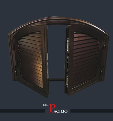 Infissi in ferro ad arco