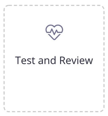 test and review