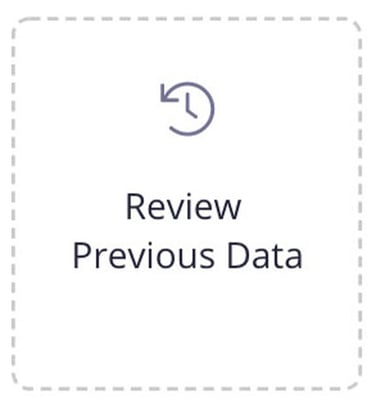 review previous data