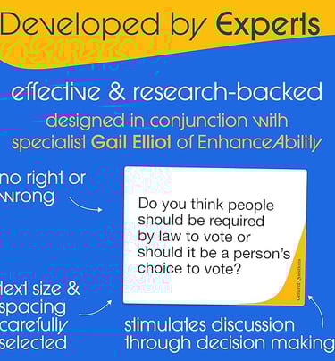 a poster with a picture of a person in a blue background