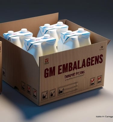Caixa de Papelão para Laticínios