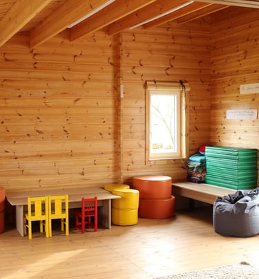 Ugdymosi erdvė ,,Ąžuolynas" namelio vidus