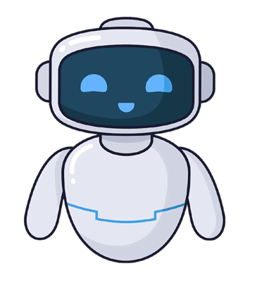 Image of a friendly AI Robot welcoming you