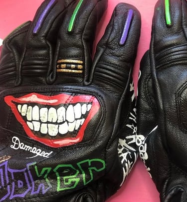 GANTS IXON PERSONNALISÉS PAR DKM CUSTOM