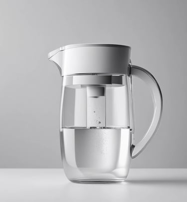 Non-toxic Water Filter Pitcher for Clean AF Home | Easy clean drinking water