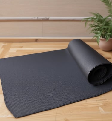 Non-toxic Yoga Mat | Clean AF Self-Care stretching and relaxation