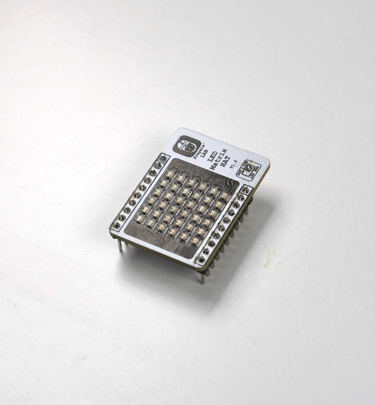 An addressible RGB LED matric PCB