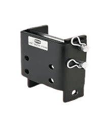 Towbar accessories including towball, mounting bracket, and electrical components.