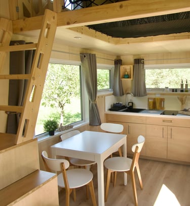 Cuisine Tiny-house Saignon (Luberon)