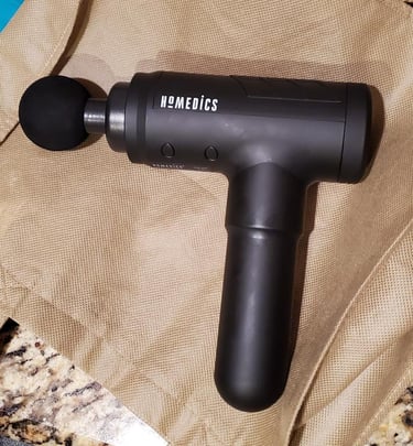 Homedics percussion massager for effective deep tissue relief
