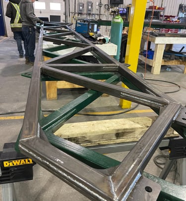 structure tubulaire soudée