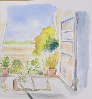watercolour painting class learn painting milton keyens