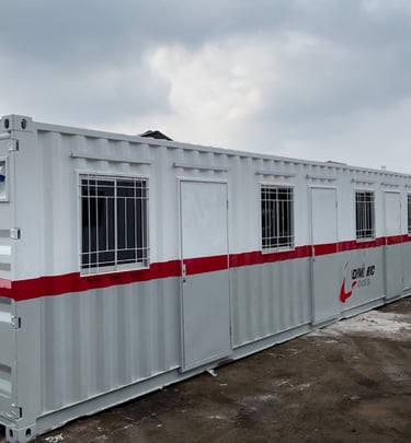 Office container berukuran 40 Ft