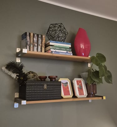 Instalação de prateleiras