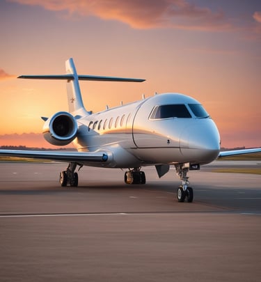 Classic luxury car parked in front of a grand estate