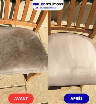 Nettoyage chaises Béziers