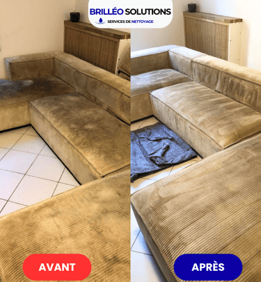 Nettoyage de canapé Béziers