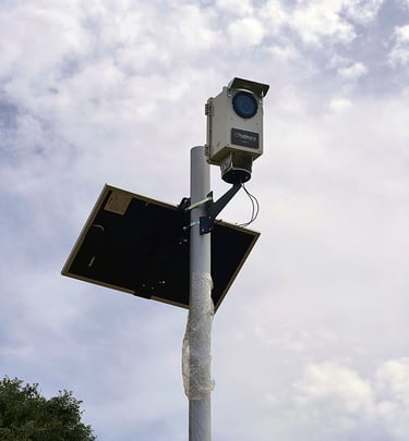 Uzun dönem şantiye için time-lapse kamera sistemi