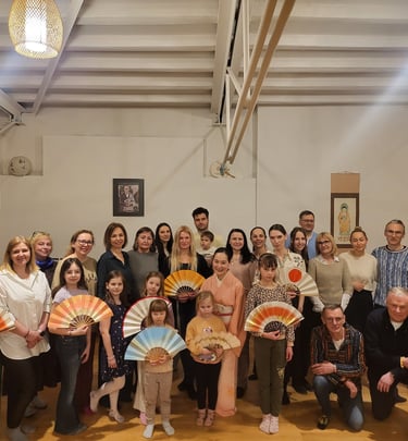 Matcha Arbatos ceremonija DoMu stuijoje Kaune su Ayano Honda