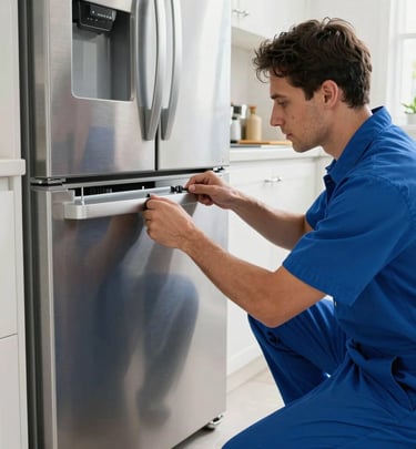 Appliance repair fridge