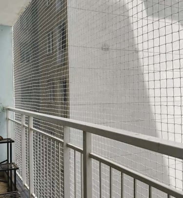 Balcony safety nets in nagarbhavi