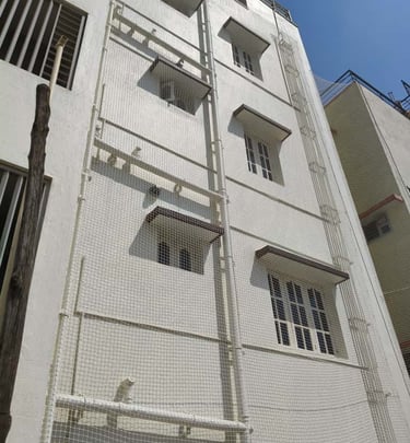 Duct Area nets installation in cooketown