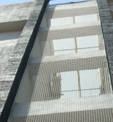 Duct area nets installation in cooketown