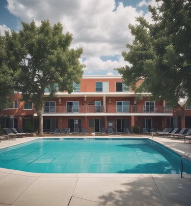 A beautiful swimming pool maintained by marinalina services s.l.