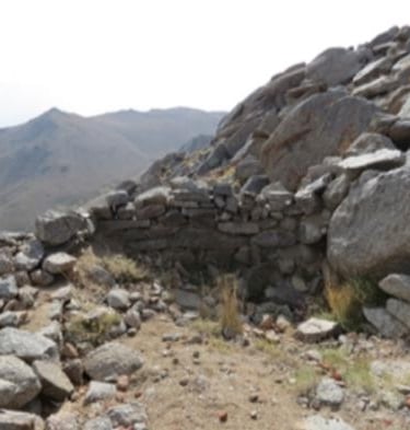 Alleged Tomb of Shem near the summit of Alvand.