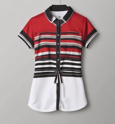 Stylish outfit laid out on a velvet surface with matching accessories