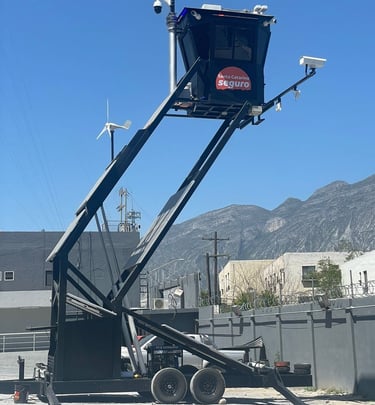 Caseta vigilancia movil