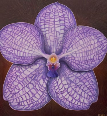 Purple Vanda