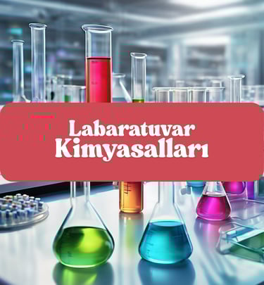 labaratuvar kimyasalları deneysel hammaddeler parça hammadde