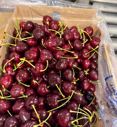 fresh cherry, fruits from chile
