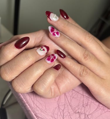 nails, bar, salon , manicure, gel