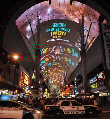 fremont street, las vegas