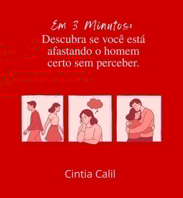 Capa do e-book para mulheres 30+ transformar relacionamento