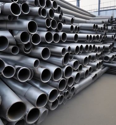 A high-quality image of carbon steel plates.