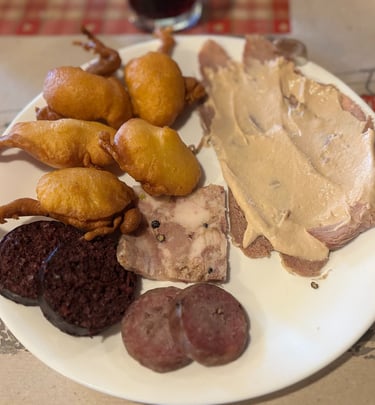 antipasto misto Miandette Agriturismo