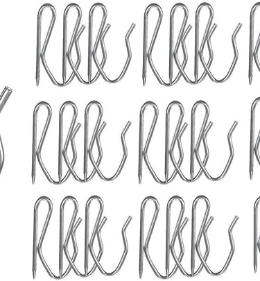 a set of four different types of hooks and hooks