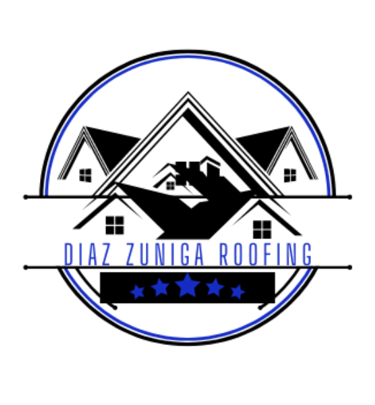  Picture of roof and stars diaz zuniga roofing logo