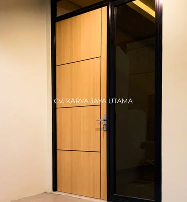 pintu spp lapis hpl untuk rumah tinggal