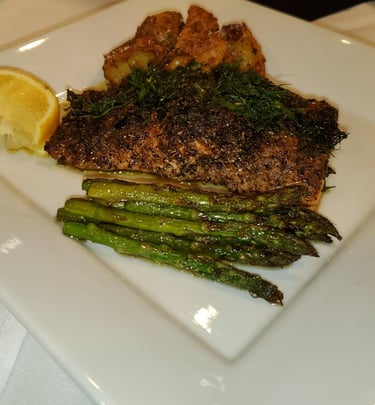 Herbed Crusted Salmon