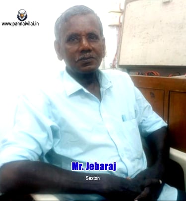 Bro.Jebaraj (Sexton HTC Pannaivilai)